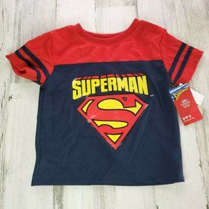 NWT DC Comics Superman Boy's Short Sleeve T-Shirt